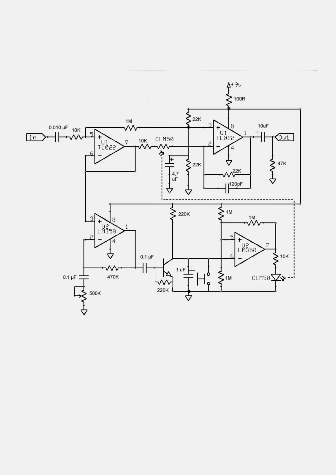 guitar pedal DOD 230 NOISE GATE