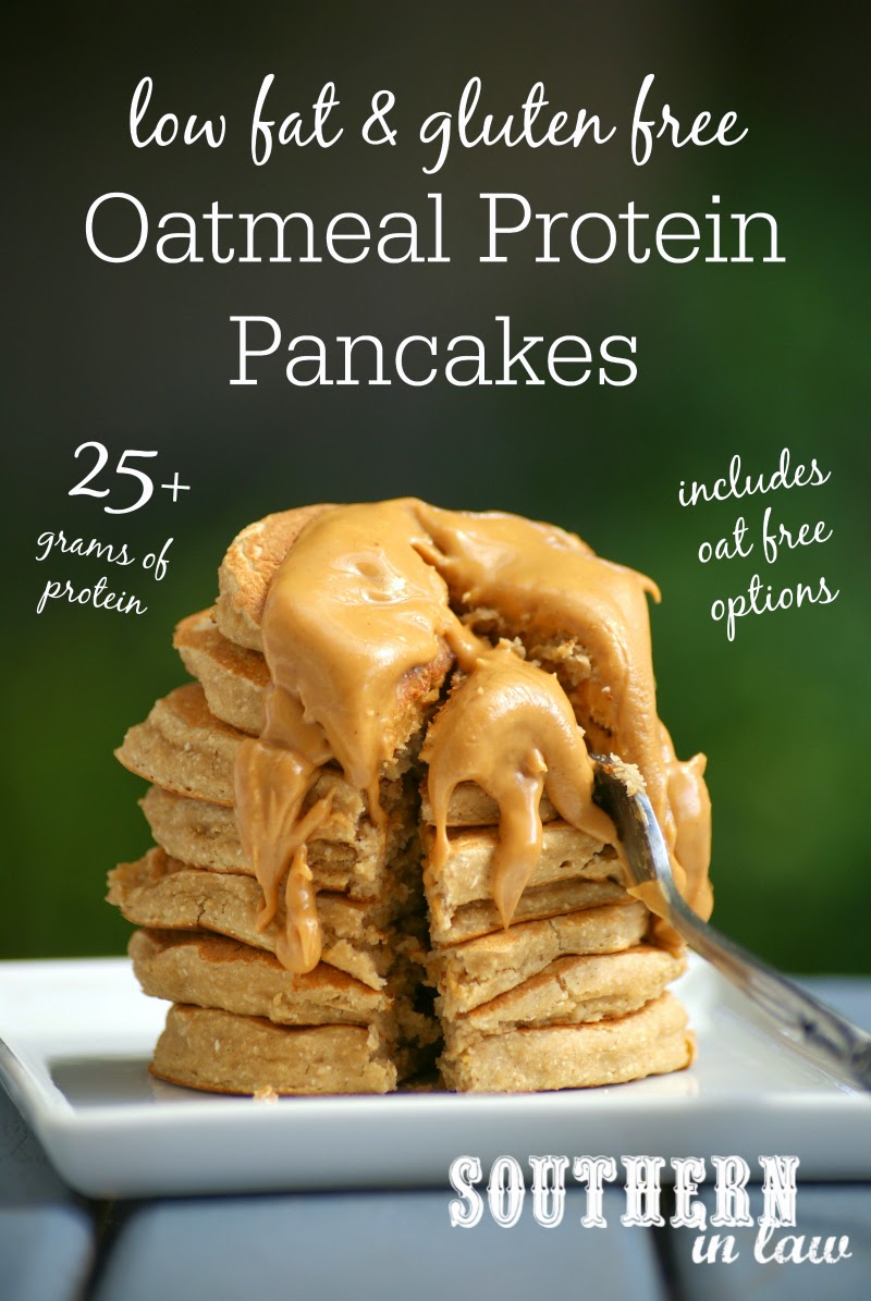 Southern In Law Recipe Healthy Oatmeal Protein Pancakes for One