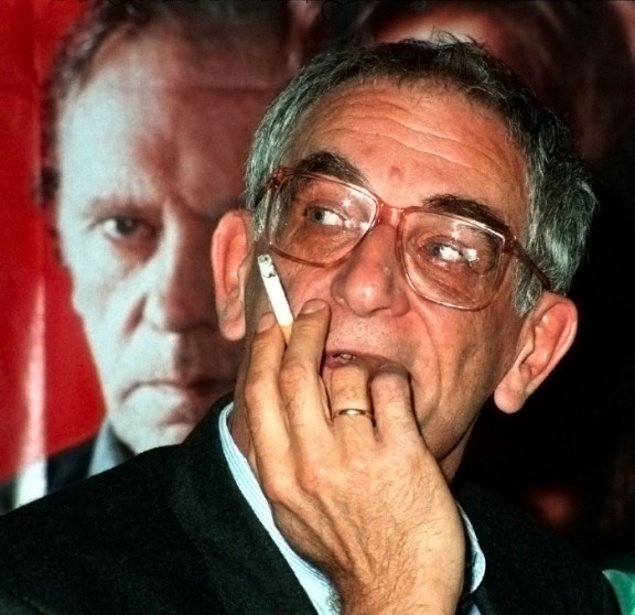 Krzysztof Kieslowski on one of
