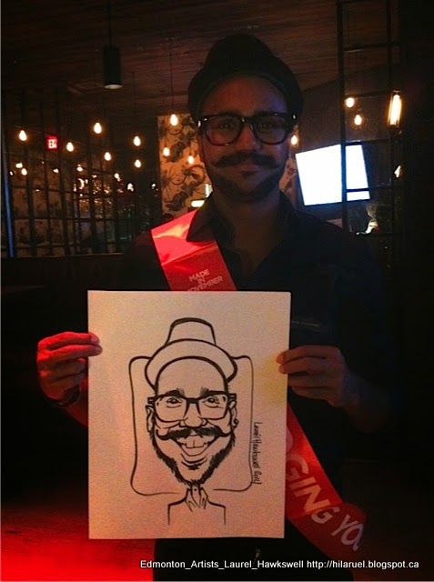 Edmonton Artists caricature