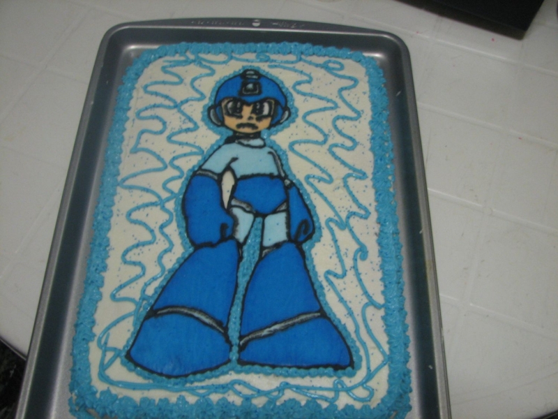 Mega Man Cake