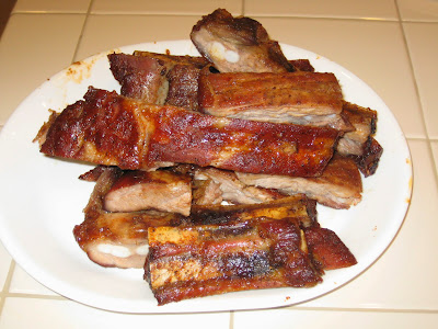 America's Test Kitchen Memphis Barbecued Ribs sliced