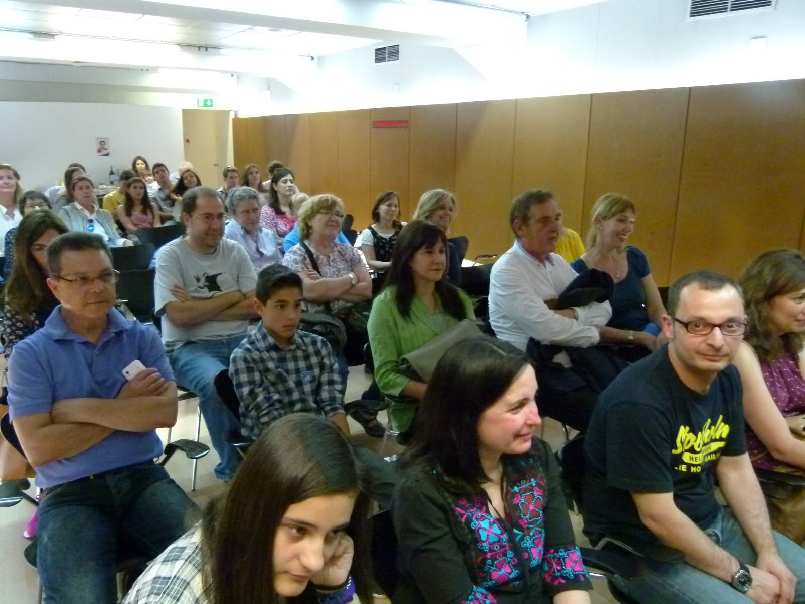 Fotos de la presentación de "El viento nunca sopla en Berlín"