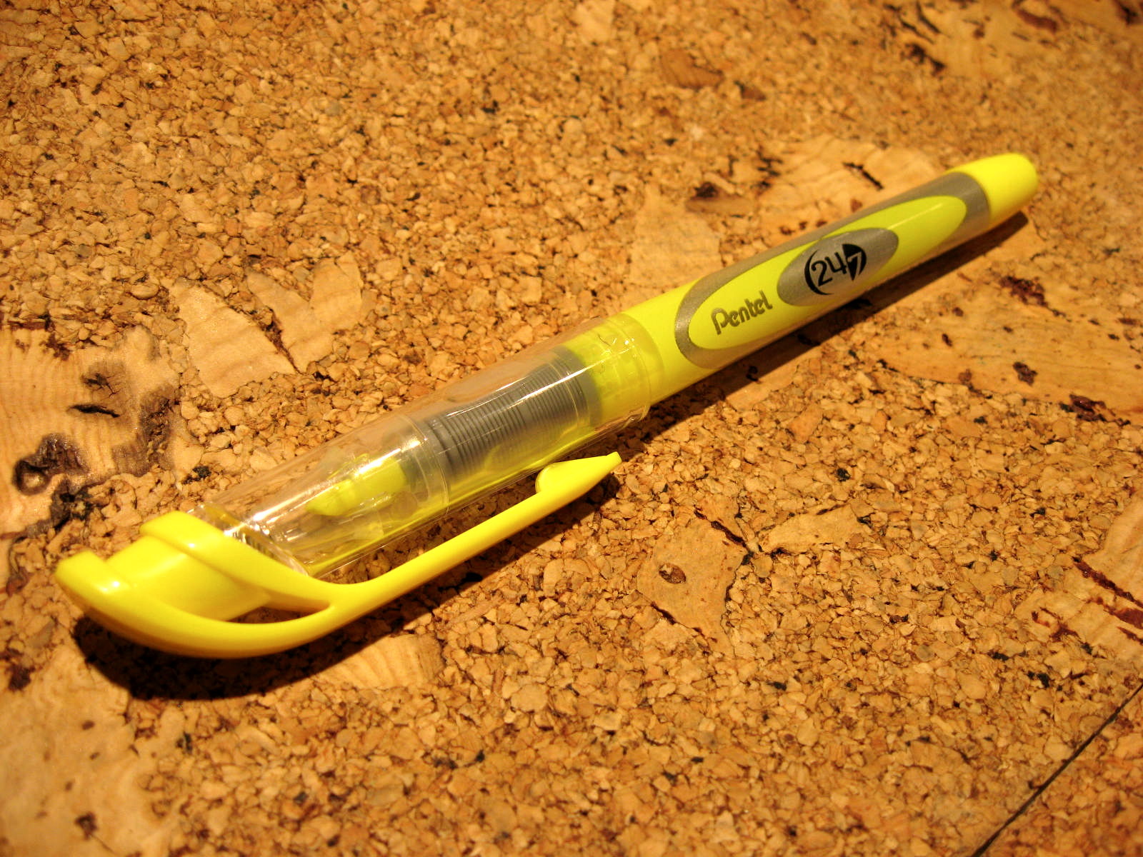 The Daily Acquisition Pentel 24/7 Yellow Highlighter
