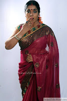 Jayavani red saree photo shoot 3 pic 22