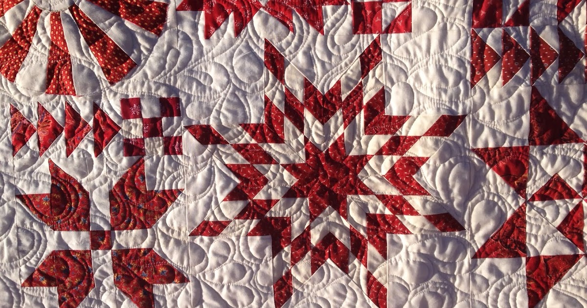 Humble Quilts Red & White Just Takes 2 (years!)