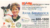 Whitby Remax Rouge River, Real Estate Agent Anne Shaddock Realtor Whitby in Whitby