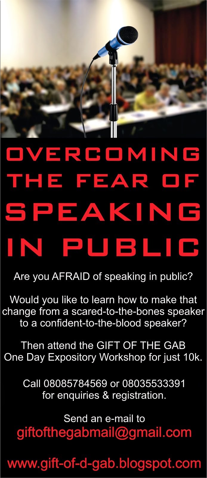 Overcoming Public Speaking Fear Workshop