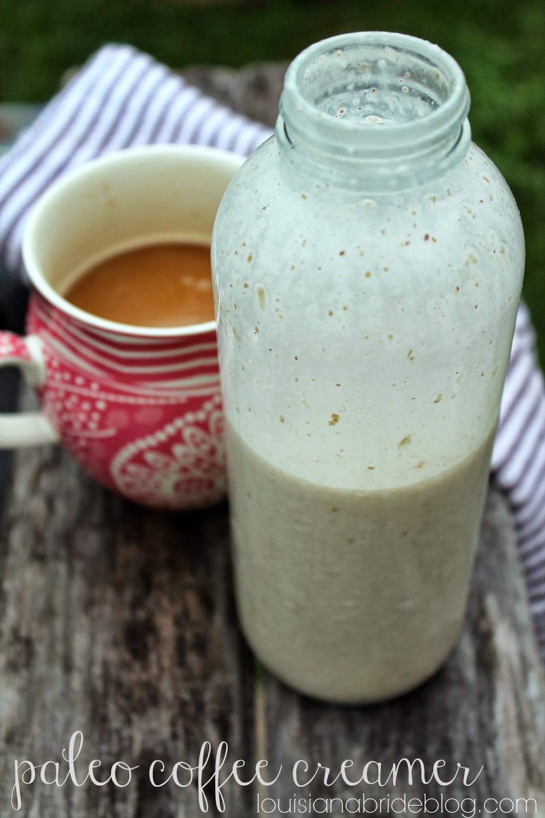 Louisiana Bride 31 Days of Frugal Paleo Paleo Coffee Creamer