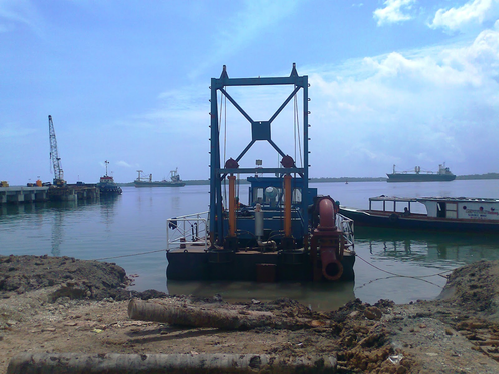 HAMSON DREDGE kapal keruk cutter suction DREDGE manufacturer pengerukan
