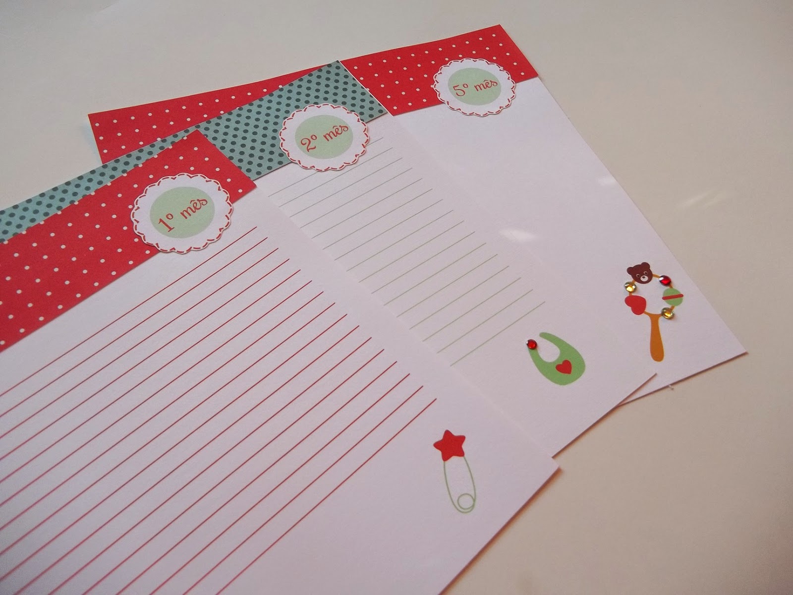 Diário da gravidez, diário da gestante, álbum gravidez scrapbook, diário gravidez joaninha enxoval joaninha, presente grávida criativo
