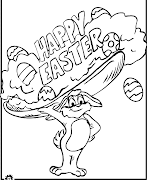 Happy Easter Coloring Pages happy easter coloring pages