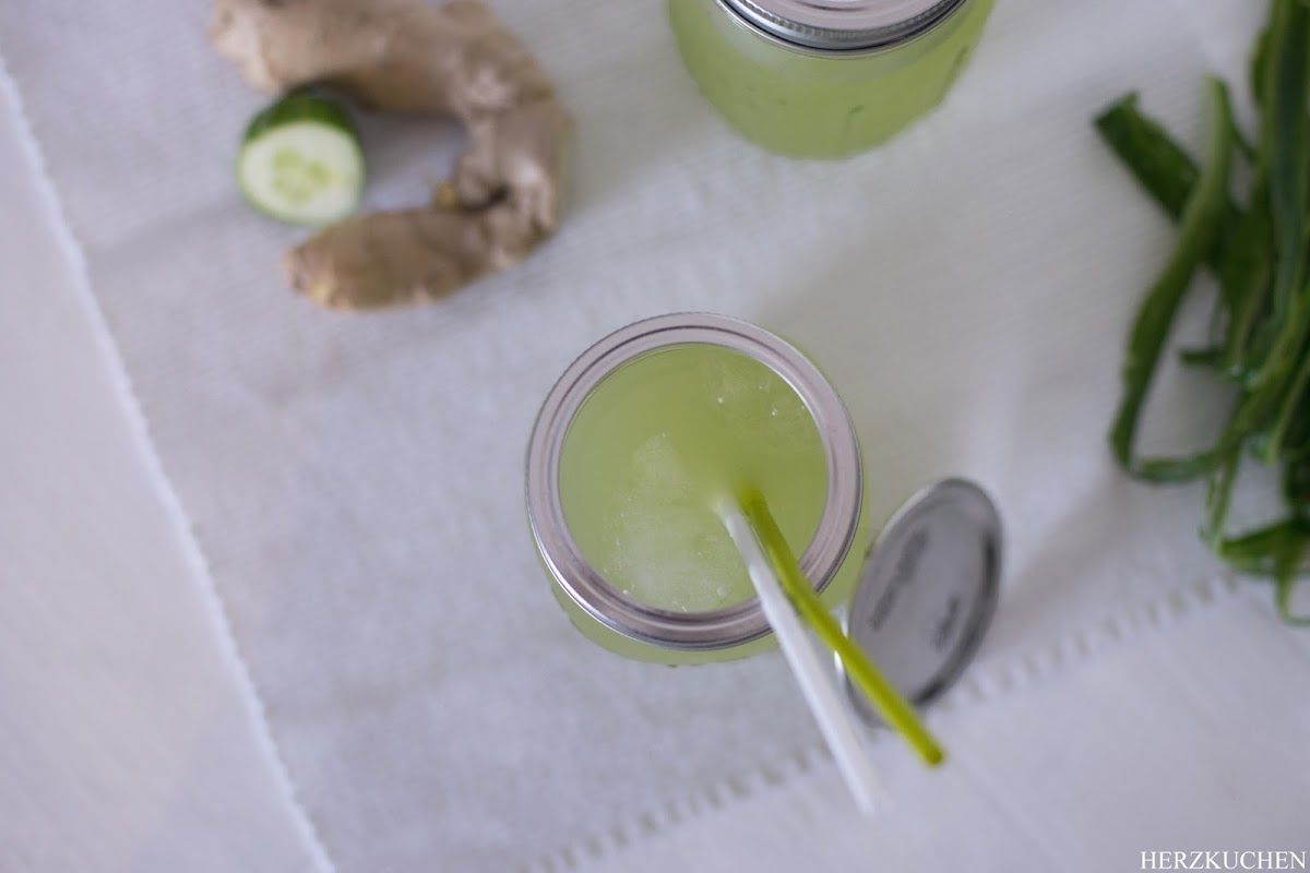 Gurken-Ingwer-Limonade