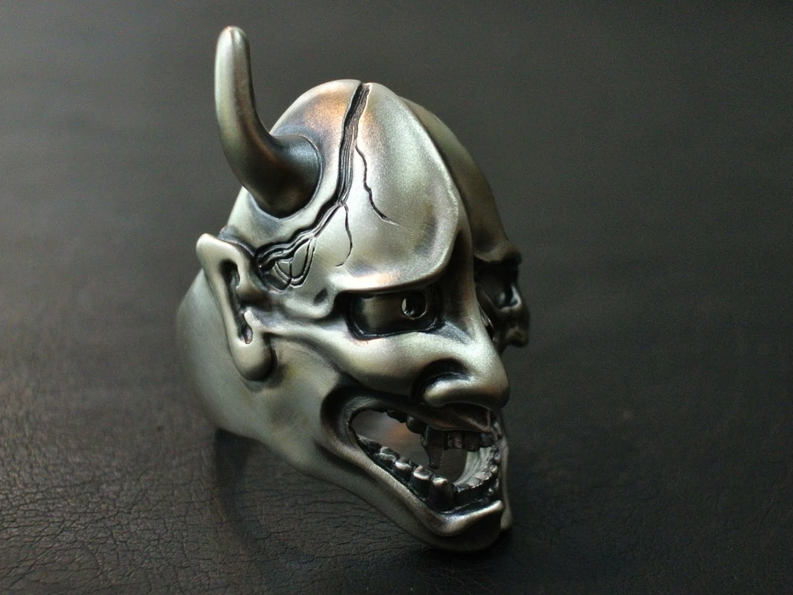 Dress Code Silver Jewelry Dual Flow 般若髑髏戒