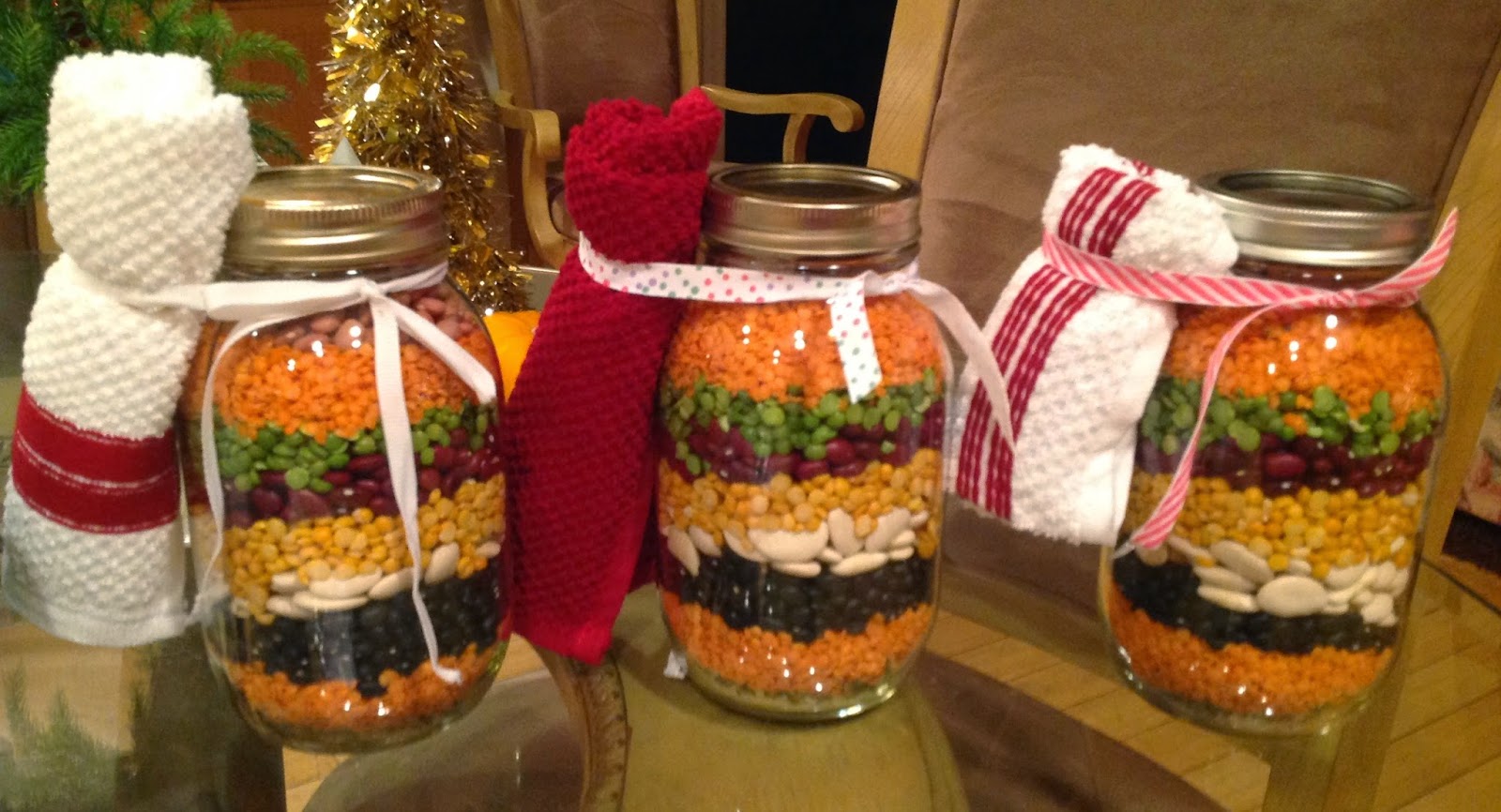 Homemade Christmas Gifts Soup In A Jar Easy Homemade Gift Ideas