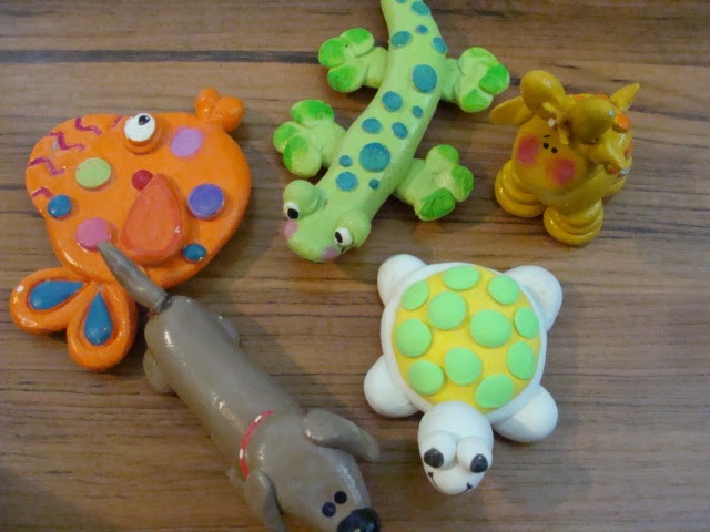 Craft ideas with clay for kids