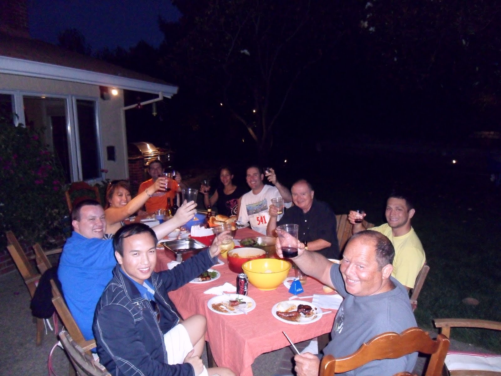 My team completes the Splash and Dash! The Grassy Road