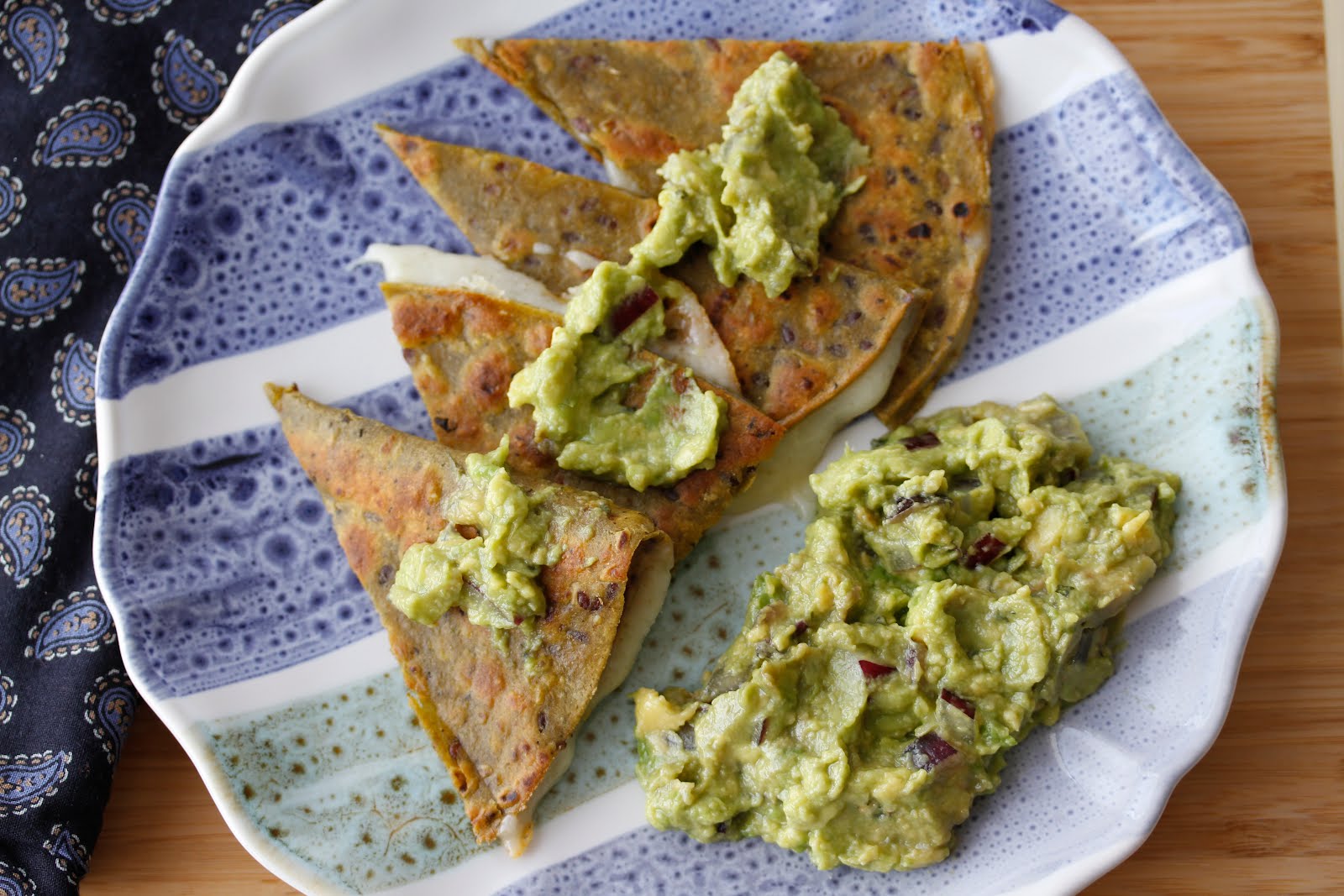 Learning to Eat AllergyFree Quick Quesadilla with Guacamole