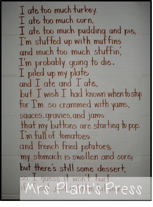 Thanksgiving Randomness - Primary Press