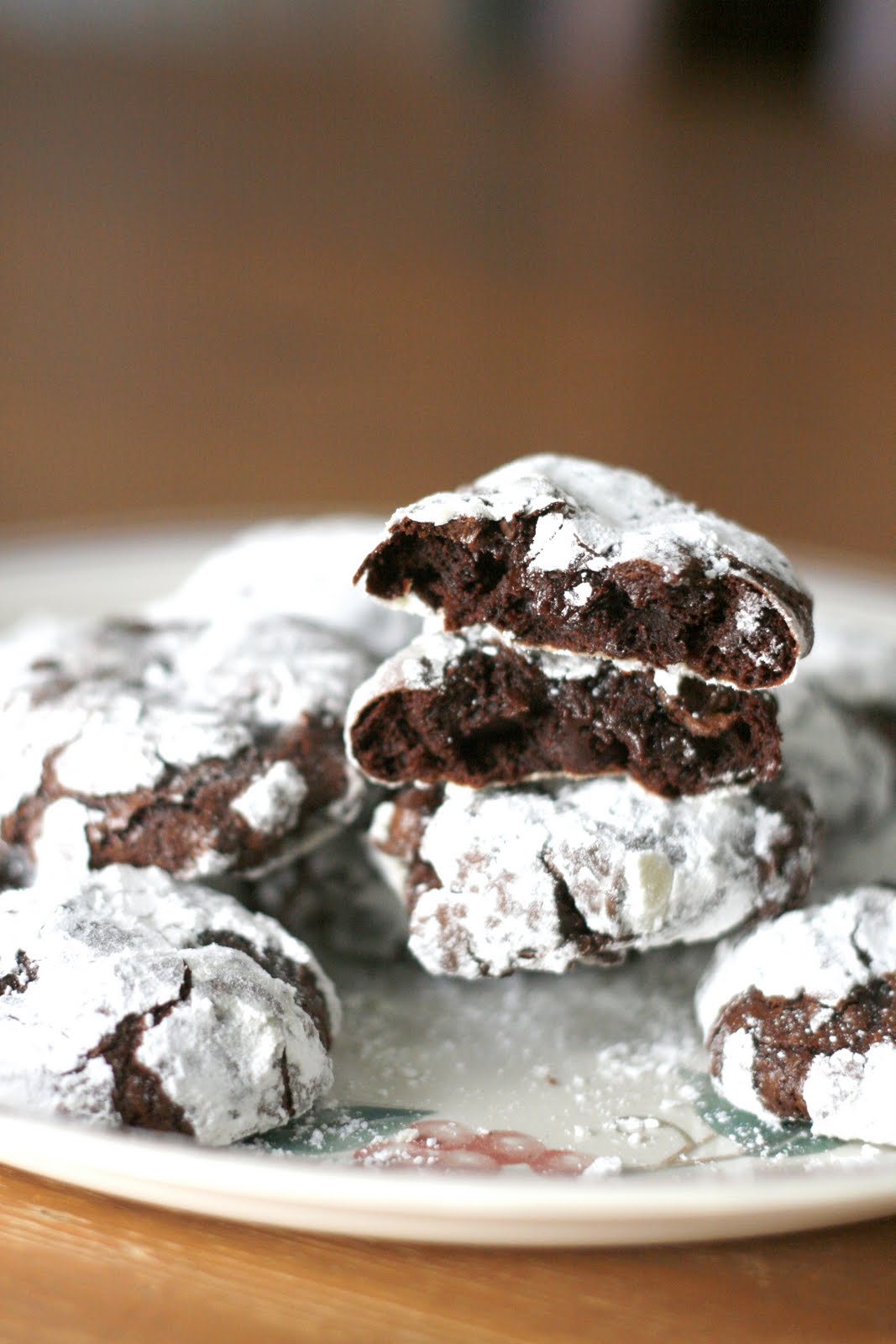Indigo Scones GlutenFree Chocolate Fudge Crinkle Cookies