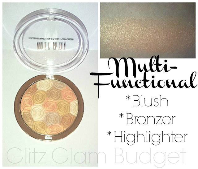 Milani Cosmetics Illuminating Face Powder Milani Face Powder Swatches