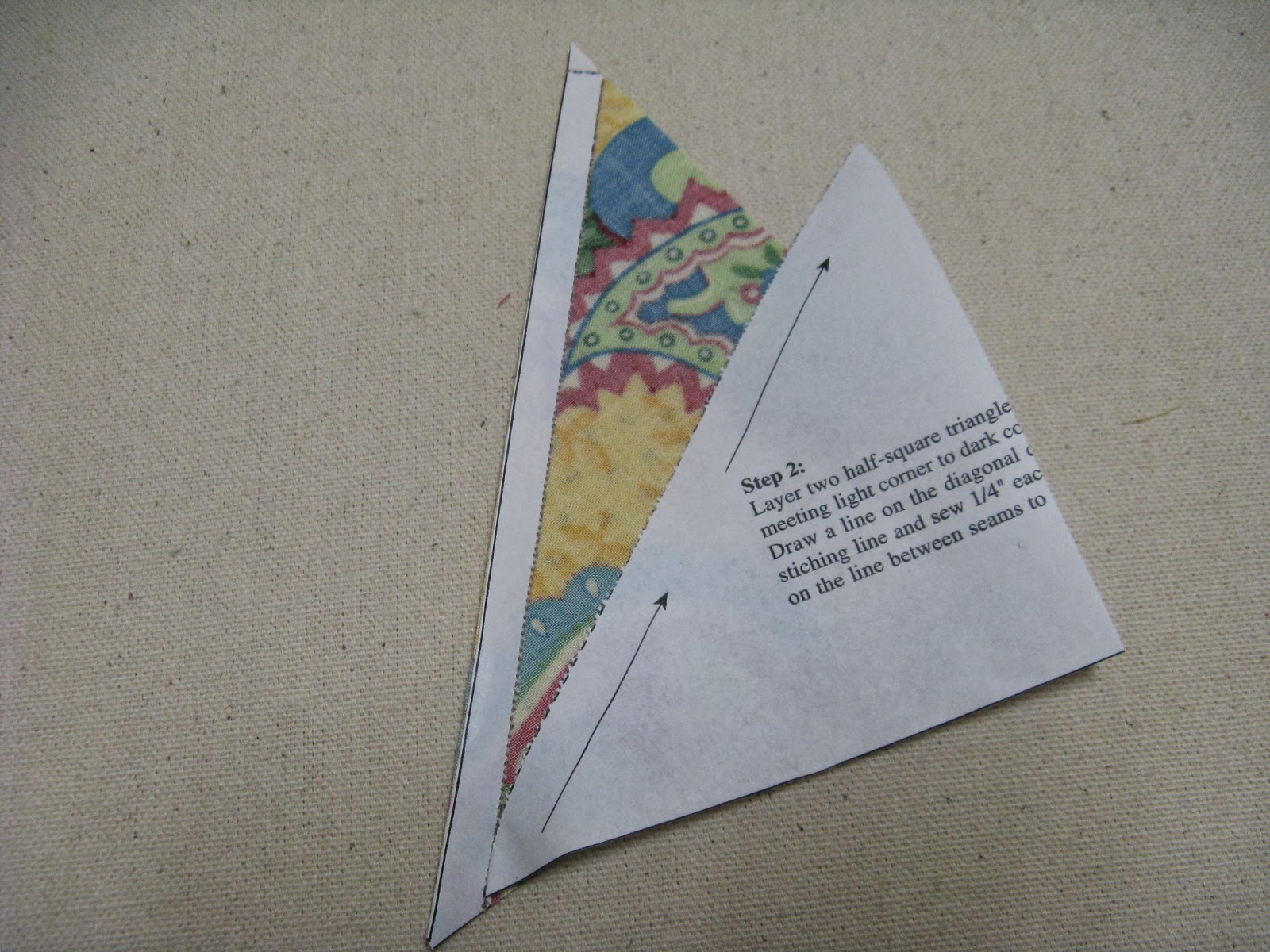 Quarter Square Triangles Tutorial Triangles on a Roll