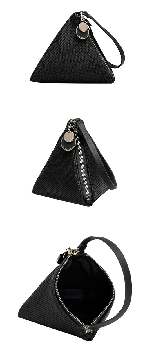 charles and keith triangle bag