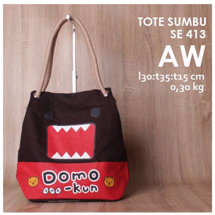 jual online tote bag tali sumbu lucu domo murah jual online tote bag tali sumbu lucu domo murah