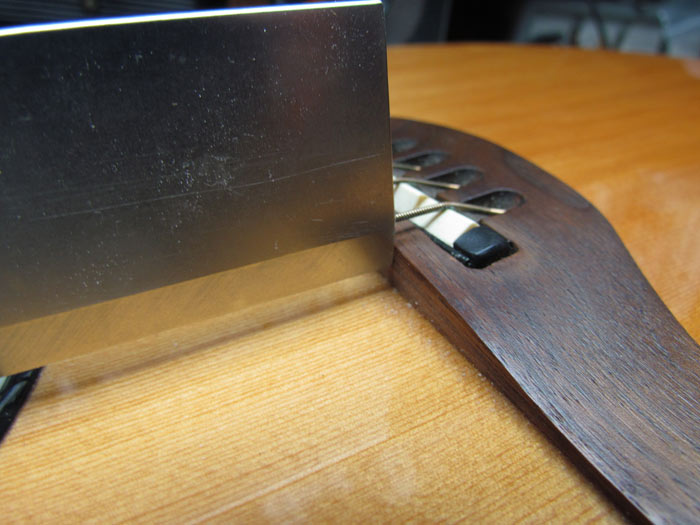 Ovation Acoustic Guitar Neck Angle Assessment Crawls Backward (When