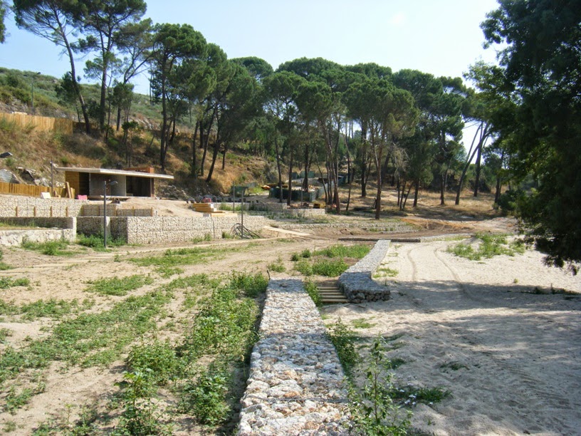 Espaço de lazer ao lado da Praia Fluvial de Alcafache