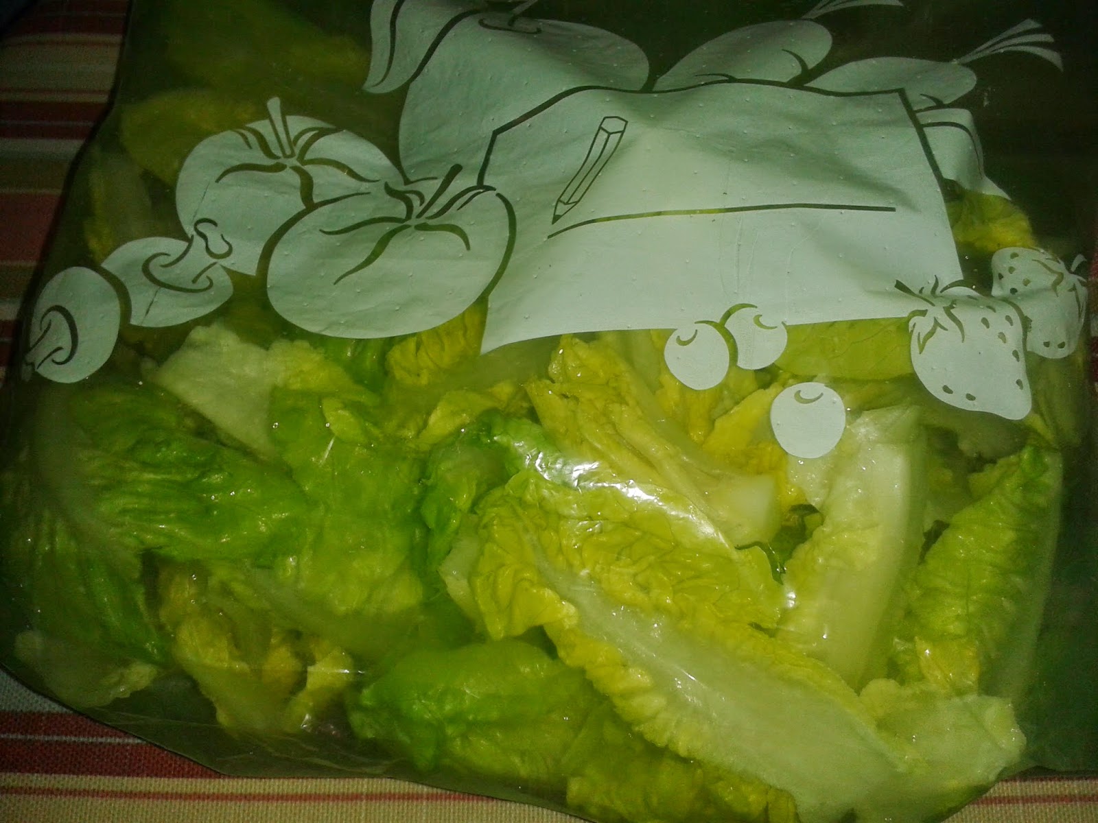 Bolsa de ensalada bolsa de ensalada