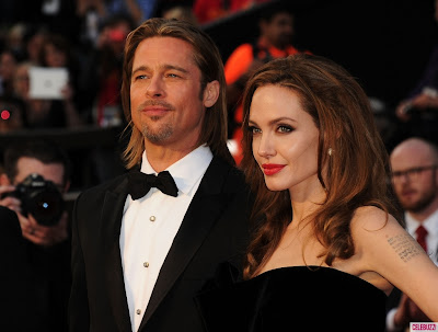 Angelina Jolie Oscars 2012