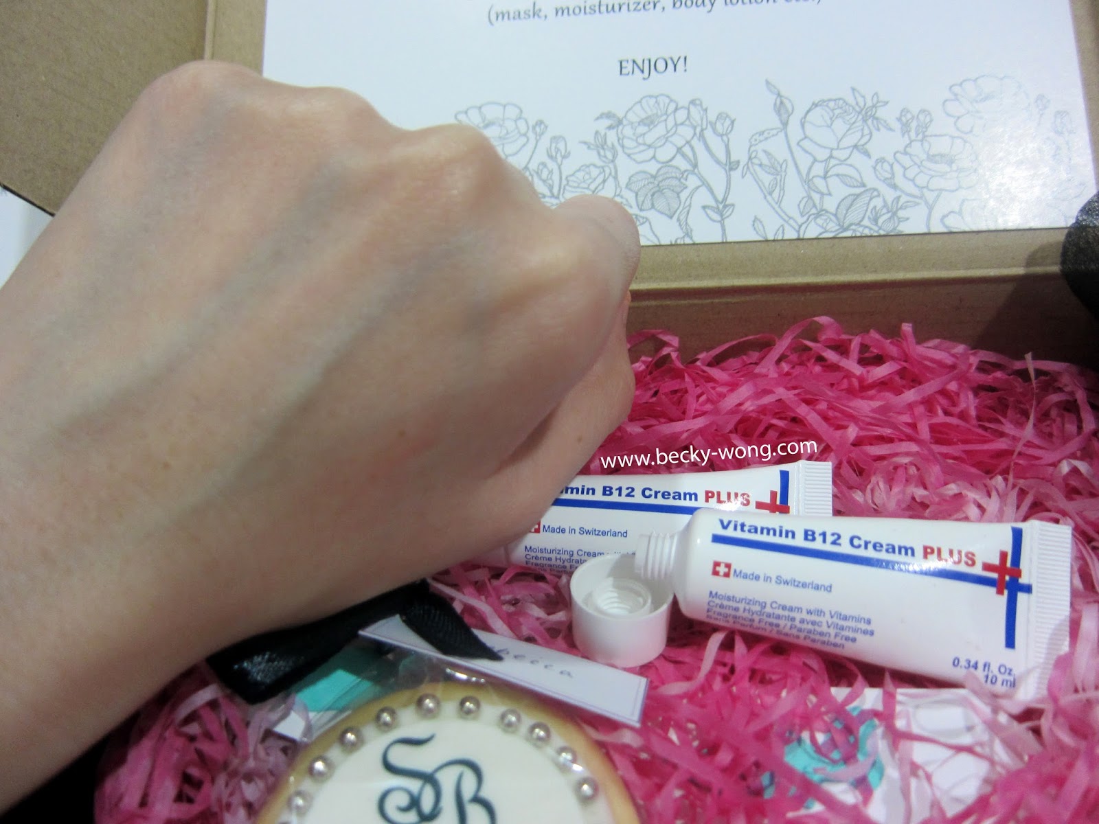 [Beauty] Swissbel Vitamin B12 Cream PLUS+ BeckyWong