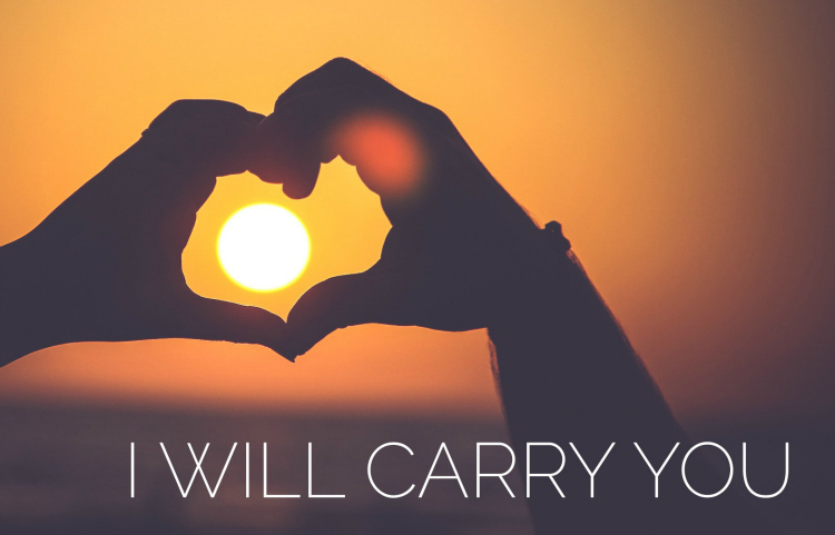 I WILL CARRY YOU