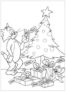 coloring christmas pages