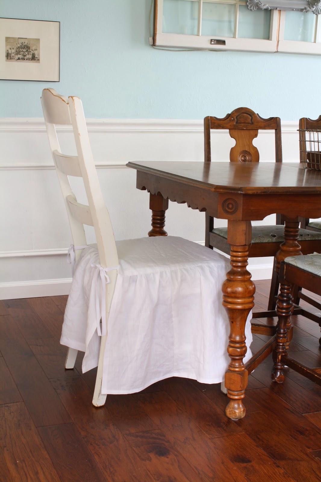 The Pink Peony of Le Jardin: Anthropologie "knock offs" & Chair Skirts