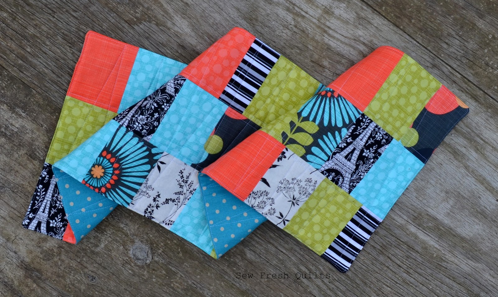 Sew Fresh Quilts Easy Patchwork Quilt Tutorial & Giveaway!