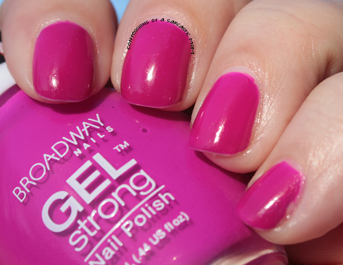 broadway gel nail polish color