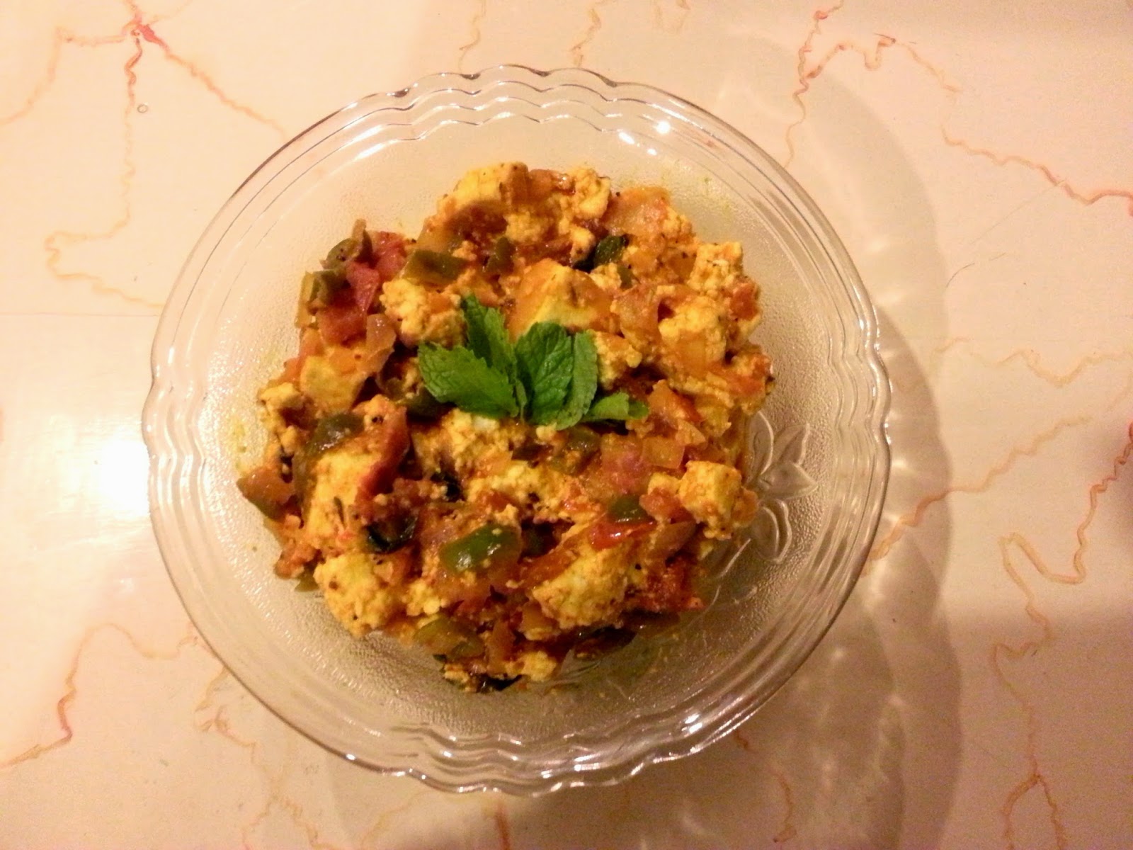 Sav's Kitchen Paneer or Cottage Cheese Capsicum