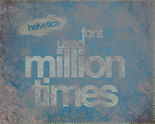 Dusty Helvetica