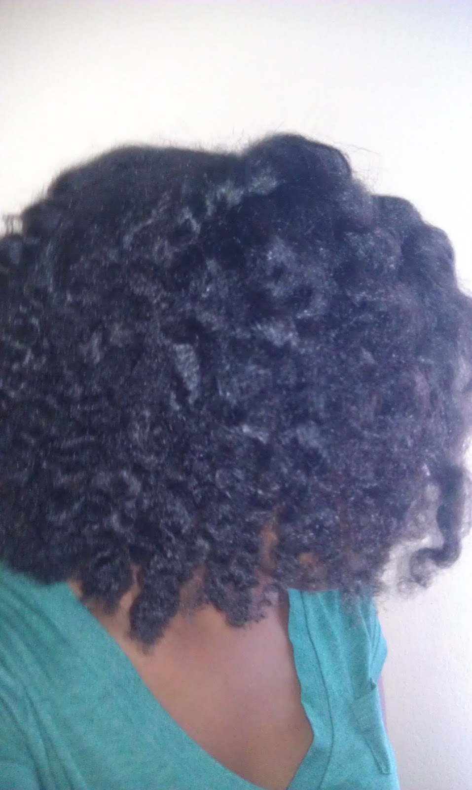 Natural Hair Twist Out On Blow Dried Hair