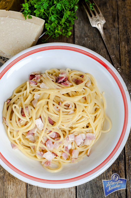 Filozofia Smaku Spaghetti carbonara