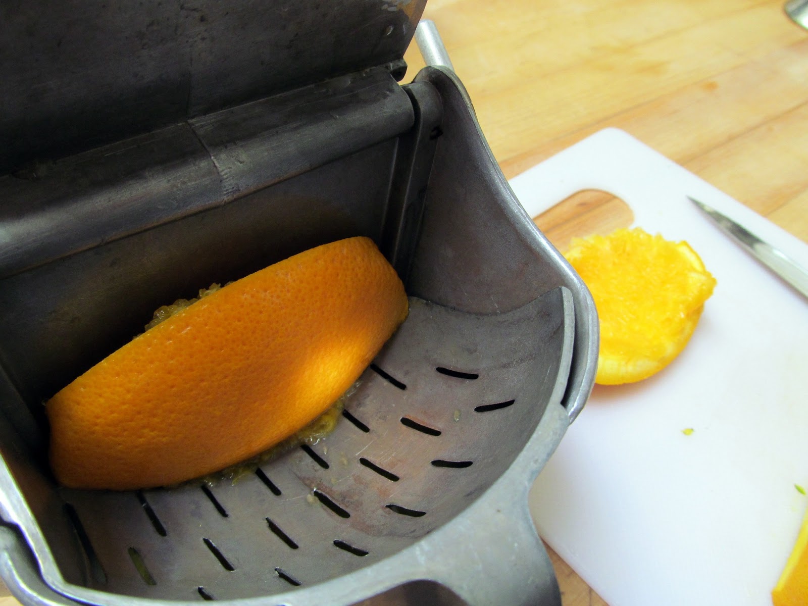 Adventures of a Whole Wheat Pastafarian Vintage orange juicer