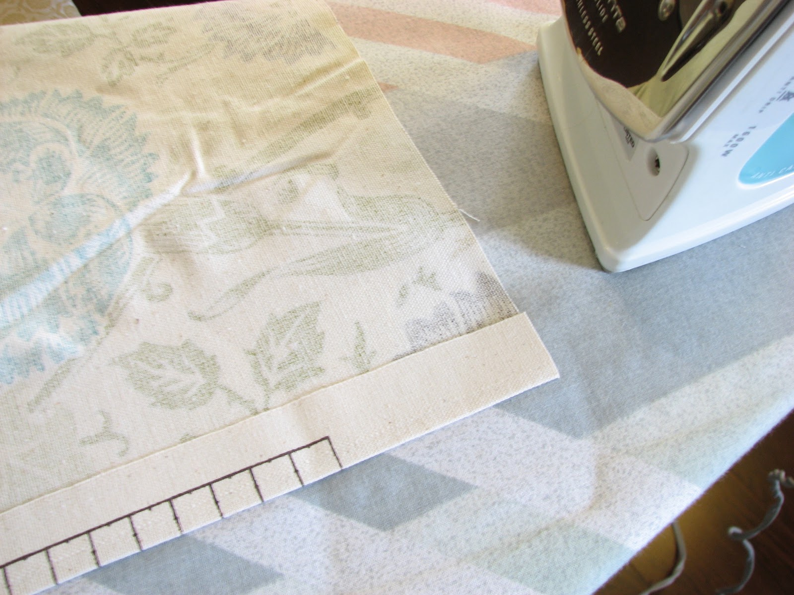 Our Nesting Ground Lined Curtain Panels and TieBack Tutorial