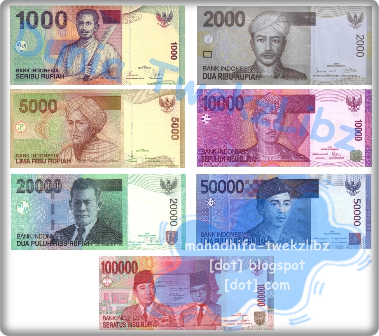 Bangkit Menurut Pahlawan Uang Kertas Dunia ♥ T-WekzLibz