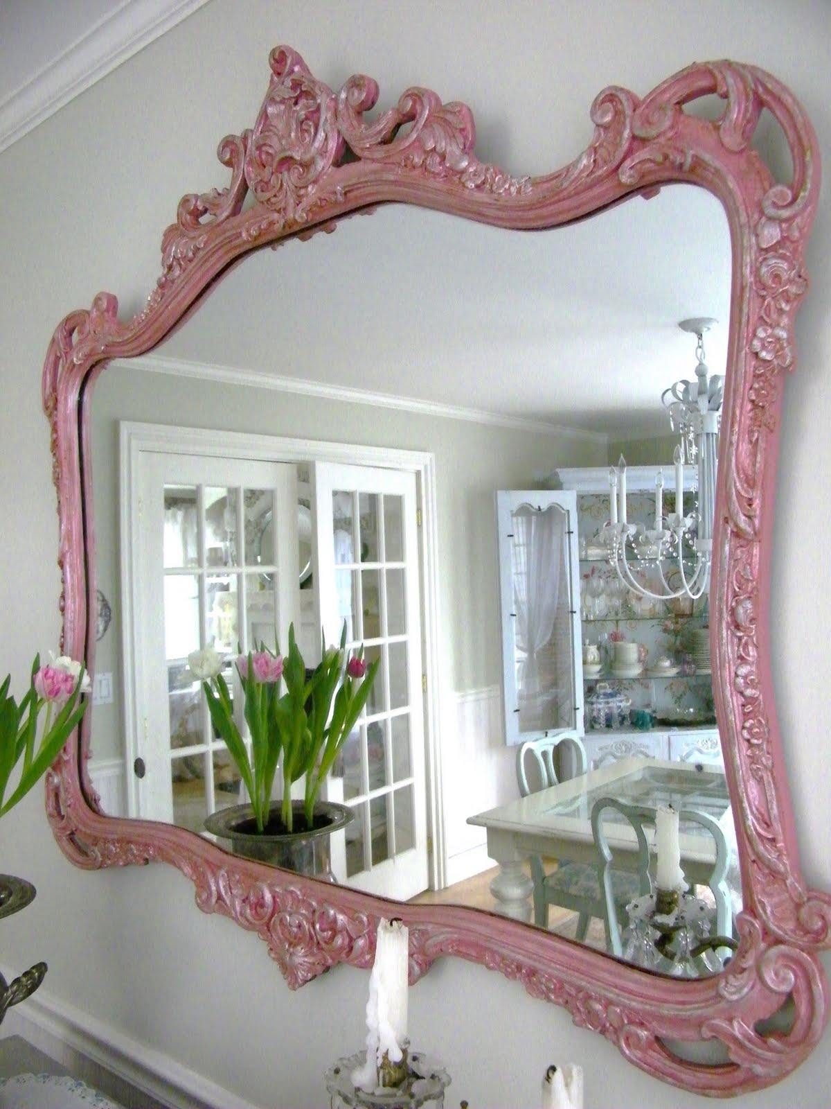 Maison Decor Pink Mirror Goes Italian