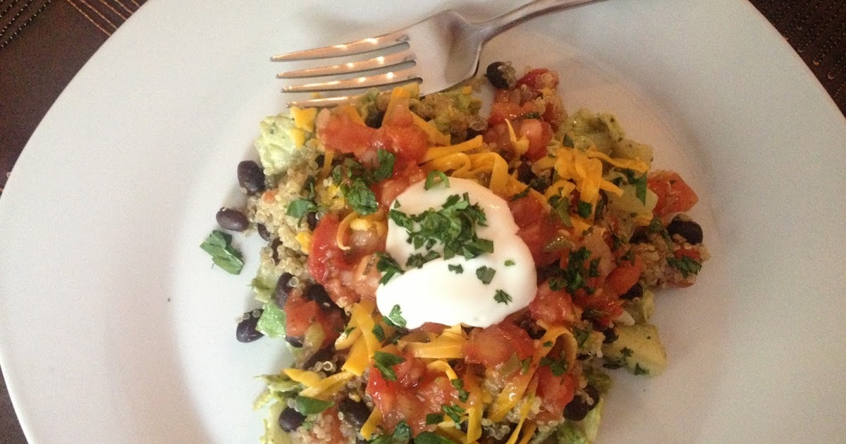 Oregon Transplant Quinoa Taco Salad