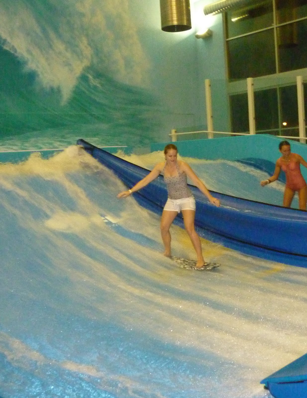Trevor and Jordan INDOOR SURFING!!!!!!!!