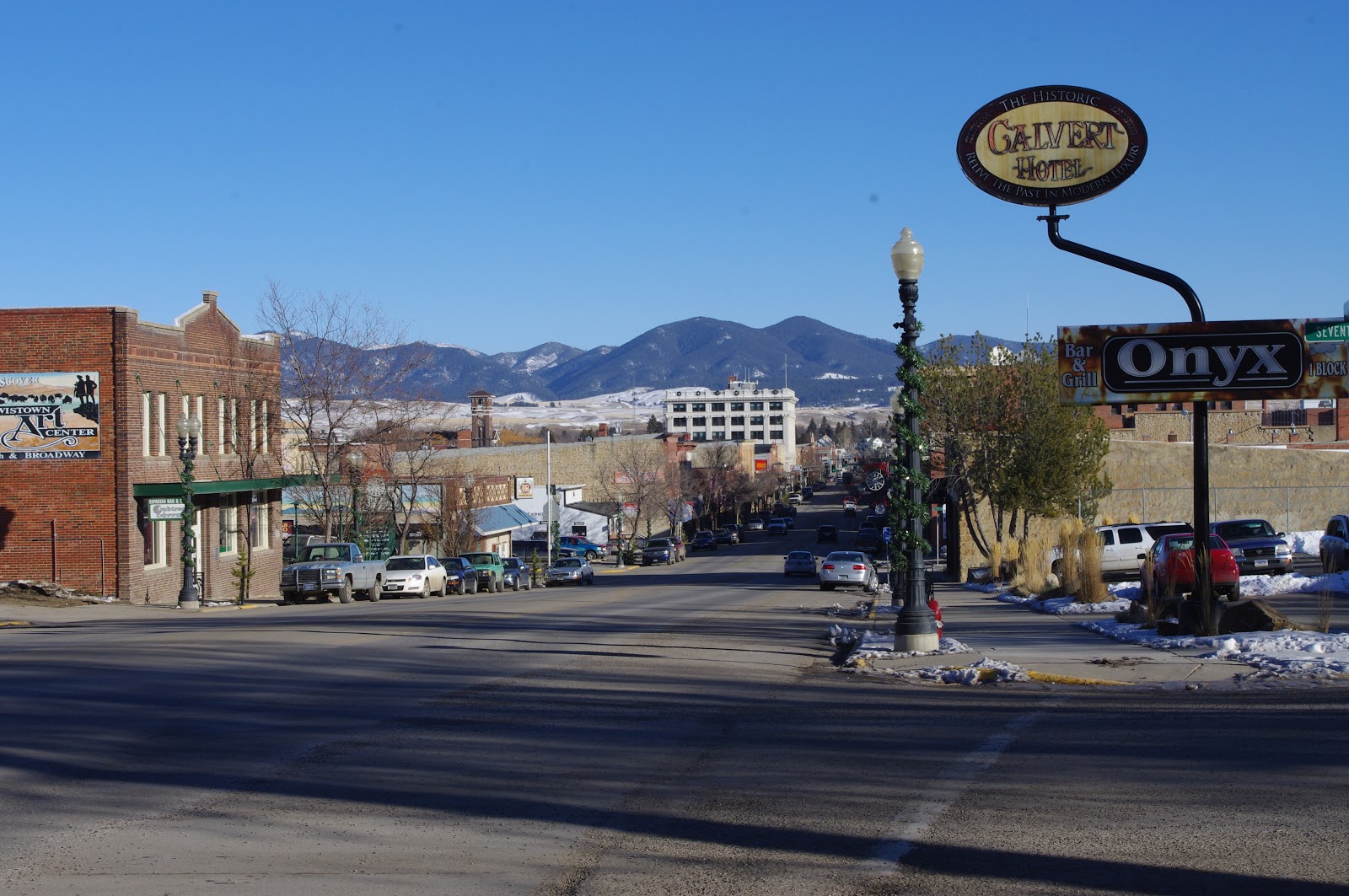 Painted Bricks Main Street, Lewistown Montana