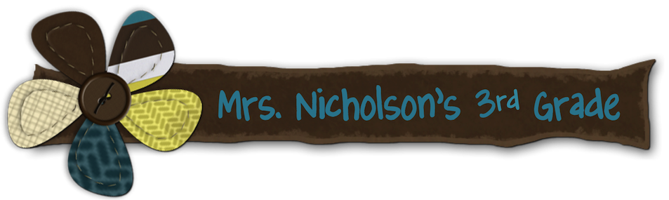                Mrs. Nicholson's 3rd Grade